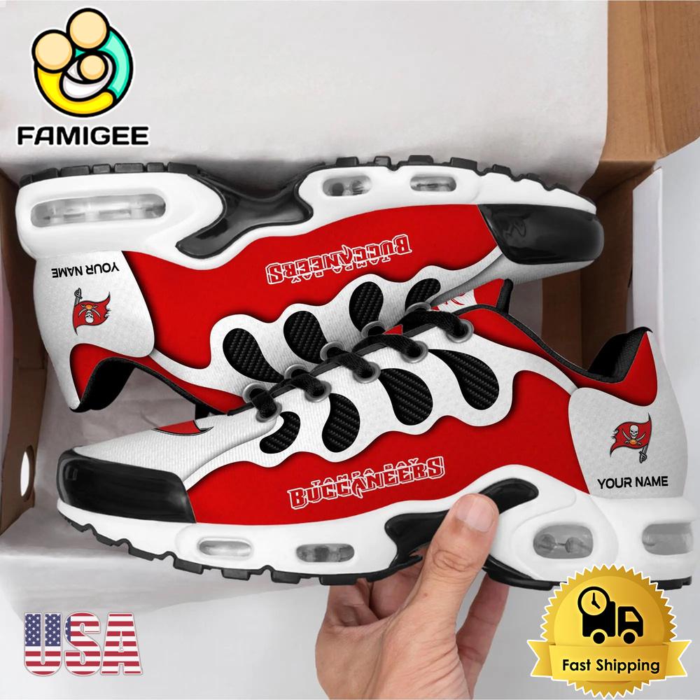 NFL Tampa Bay Buccaneers New Logo Design Custom Air Max Plus Shoes NFL Tampa Bay Buccaneers New Logo Design Custom Air Max Plus Shoes