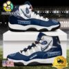 NFL Tennessee Titans Every Down Counts Custom Air Jordan 11 Shoes