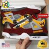 NFL Washington Commanders Classic Team Logo Custom Air Jordan 4 Shoes