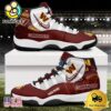 NFL Washington Commanders Every Down Counts Custom Air Jordan 11 Shoes