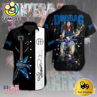 Pantera Vintage Hawaiian Shirt
