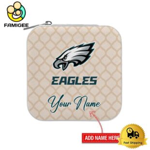 Philadelphia Eagles Custom Name Pattern Jewelry Box