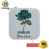 Philadelphia Eagles Custom Name Rose Jewelry Box