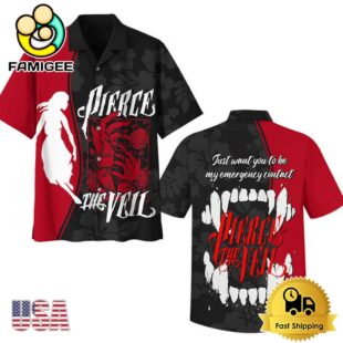 Pierce The Veil Music Vintage Hawaiian Shirt