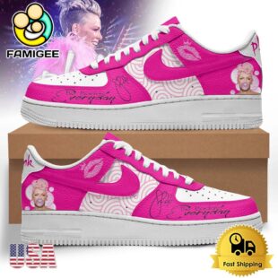 Pink New Design Air Force 1 Shoes