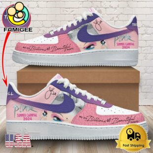 Pink Summer Carnival Air Force 1 Shoes