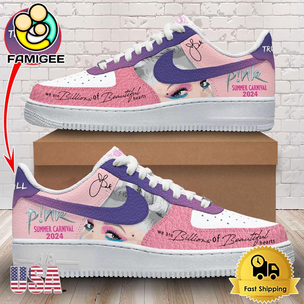 Pink Summer Carnival Air Force 1 Shoes Pink Summer Carnival Air Force 1 Shoes