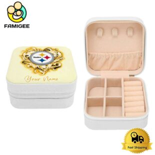 Pittsburgh Steelers Custom Name Chic Fantasy Jewelry Box