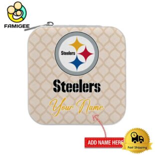 Pittsburgh Steelers Custom Name Pattern Jewelry Box