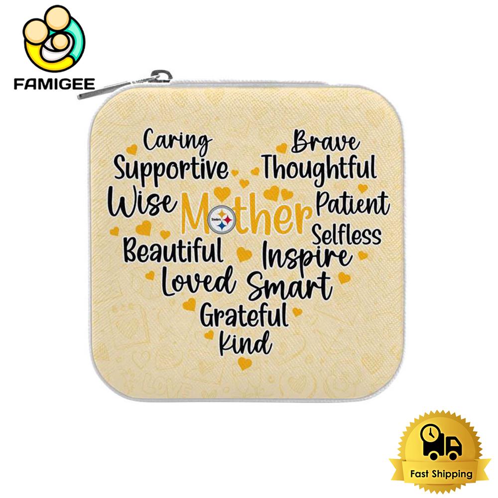 Pittsburgh Steelers Wonderful Mother Gift For Mother's Day Jewelry Box , Happy Mothers Day Gift