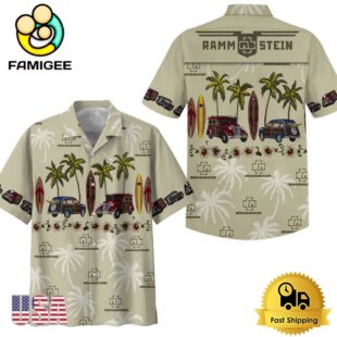 Rammstein Music Vintage Hawaiian Shirt
