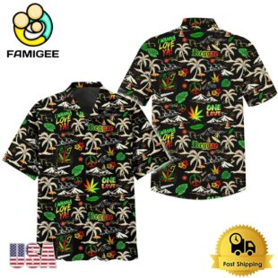 Reggae Music Vintage Hawaiian Shirt