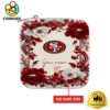 San Francisco 49ers Custom Name Flower Frame Pattern Jewelry Box