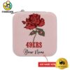 San Francisco 49ers Custom Name Rose Jewelry Box