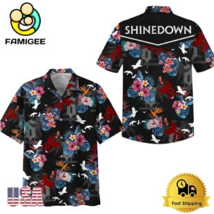 Shinedown Music Vintage Hawaiian Shirt