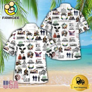 Supernatural 3D Vintage Hawaiian Shirt