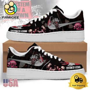 System of a Down New Design Air Force 1 Shoes