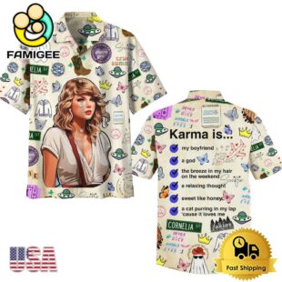 Taylor Swift Music Vintage Hawaiian Shirt