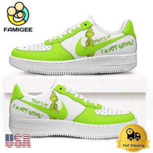 The Grinch New Design Air Force 1 Shoes