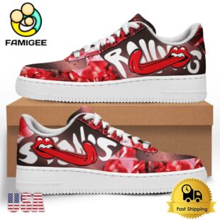 The Rolling Stones New Design Air Force 1 Shoes