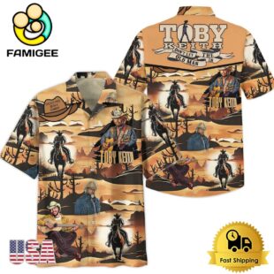Toby Keith Music Vintage Hawaiian Shirt