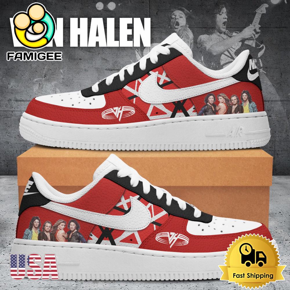 Van Halen New Design Air Force 1 Shoes Van Halen New Design Air Force 1 Shoes