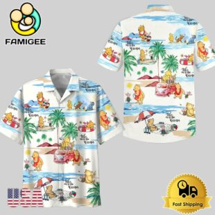 Winnie-the-Pooh Cartoon Vintage Hawaiian Shirt