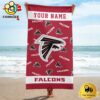 Atlanta Falcons Design Summer Fan Beach Towel