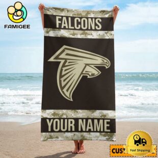 Atlanta Falcons Perfect For Vacation Logo Printed Beach Towel