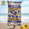 Baltimore Ravens Perfect For Vacation Logo Printed Beach Towel