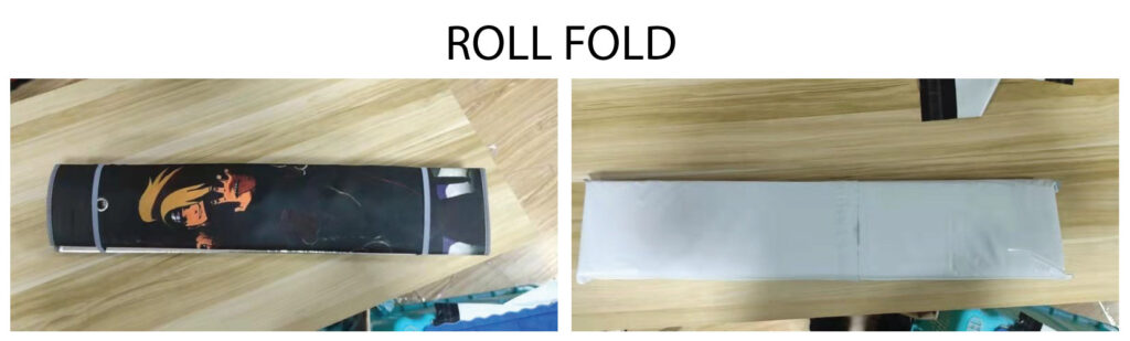 Size Roll Fold