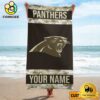 Carolina Panthers Dynamic Graphics Beach And Pool Towel For Fans