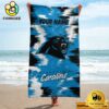 Carolina Panthers Eye-Catching Colors Personalized Pool Towel