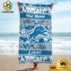Detroit Lions Perfect For Vacation Logo Printed Beach Towel