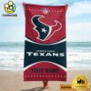 Houston Texans For Active Summer Days Name Custom Beach Towel