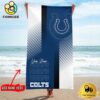 Indianapolis Colts For Active Summer Days Name Custom Beach Towel
