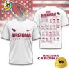 Limited Edition NFL Arizona Cardinals Schedule 2025 T Shirt