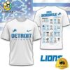 Limited Edition NFL Detroit Lions Schedule 2025 T Shirt