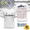 Limited Edition NFL New England Patriots Schedule 2025 T Shirt