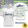 Limited Edition NFL Seattle Seahawks Schedule 2025 T Shirt