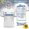 Limited Edition NFL Tennessee Titans Schedule 2025 T Shirt