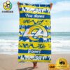 Los Angeles Rams Perfect For Vacation Logo Printed Beach Towel