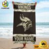 Minnesota Vikings Dynamic Graphics Beach And Pool Towel For Fans