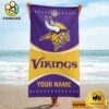 Minnesota Vikings For Active Summer Days Name Custom Beach Towel