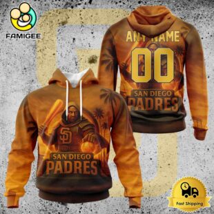 MLB San Diego Padres Soul Of The Team Custom Hoodie