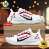 NCAA Alabama Crimson Tide Custom Lightweight Running Shoes For Sports Fans
