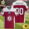 NCAA Alabama Crimson Tide New Logo 2025 Custom Football Jersey