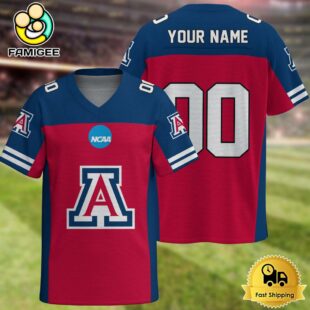 NCAA Arizona Wildcats New Logo 2025 Custom Football Jersey