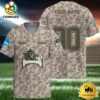 NCAA Arkansas Razorbacks Military Appreciation Day Custom Football Jersey