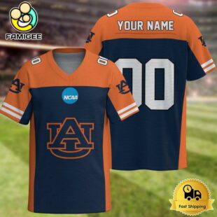 NCAA Auburn Tigers New Logo 2025 Custom Football Jersey